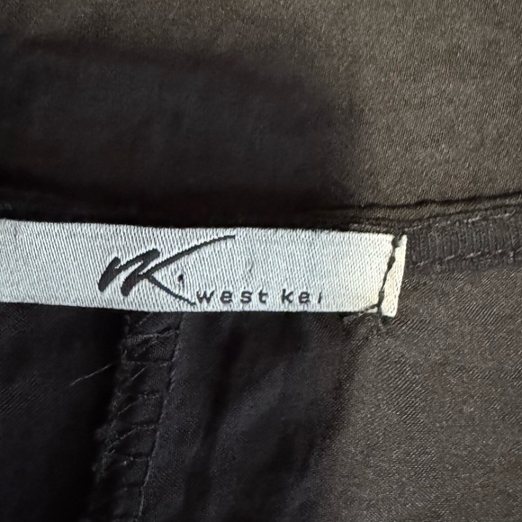 MK West Kei USA Chic Trendy Black Ruffle Dress from Nordstrom size Medium - Picture 11 of 13